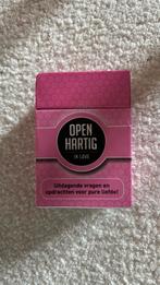 Openhartig liefde kaartspel, Hobby en Vrije tijd, Gezelschapsspellen | Kaartspellen, Ophalen of Verzenden, Zo goed als nieuw