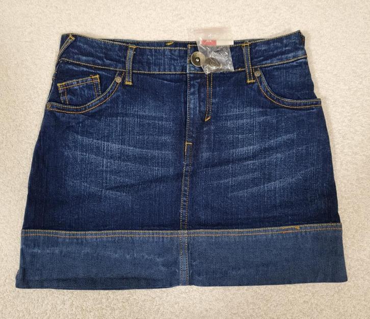 Dark Bleu Jeans Rokje maat 34 (165), Kleding | Dames, Rokken, Nieuw, Maat 34 (XS) of kleiner, Blauw, Boven de knie, Ophalen of Verzenden