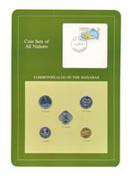 Bahamas Muntset Cents Coin Sets of All Nations (groen)