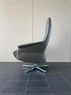 Zeer nette taupe leren topform relax fauteuil elektrisch, Ophalen, Nvt, Nvt, Nvt
