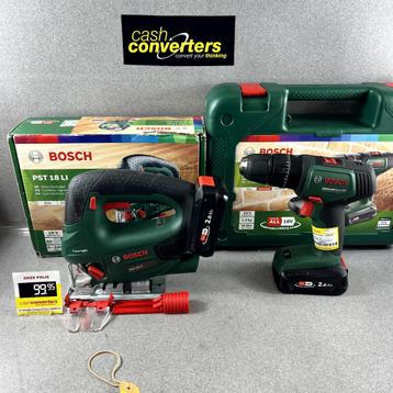 Bosch gereedschapset | 2 accu's en lader | koffer | 393912 beschikbaar voor biedingen