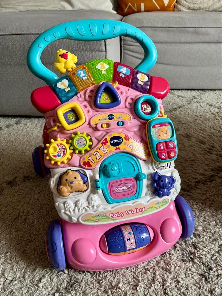 Super leuke en educatieve Vtech loopkar Baby Walker., Kinderen en Baby's, Speelgoed | Vtech, Zo goed als nieuw, Ophalen