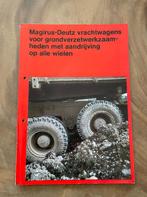 Magirus Deuts vrachtwagen Folder, Boeken, Auto's | Folders en Tijdschriften, Ophalen of Verzenden, Zo goed als nieuw, Overige merken