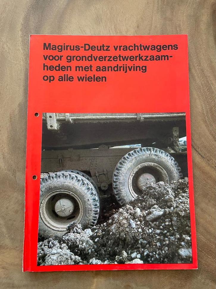 Magirus Deuts vrachtwagen Folder, Boeken, Auto's | Folders en Tijdschriften, Zo goed als nieuw, Overige merken, Ophalen of Verzenden