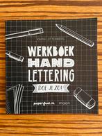Karin Luttenberg - Werkboek handlettering doe je zo! (Nieuw), Boeken, Ophalen of Verzenden, Nieuw, Tekenen en Schilderen