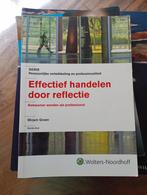 M. Groen - Effectief handelen door reflectie, Ophalen of Verzenden, Zo goed als nieuw, M. Groen, Nederlands