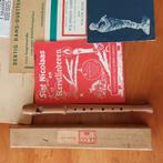 Blokfluiten en muziekst, Muziek en Instrumenten, Blaasinstrumenten | Blokfluiten, Ophalen of Verzenden, Zo goed als nieuw