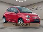 Fiat 500 1.0 Hybrid Dolcevita 2022 ROOD | Panoramadak | Airc, Startonderbreker, Gebruikt, Euro 6, 4 stoelen