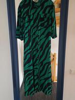 Zwart/groene knoop zomerjurk, maat L, Maat 38/40 (M), Ladies fashion, Zwart, Ophalen of Verzenden