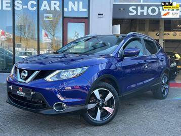Nissan Qashqai 1.2 AUTOMAAT Tekna + Panodak, Leder, Camera,  beschikbaar voor biedingen