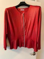 Magna Rood Glanzend jasje maat 44, Kleding | Dames, Ophalen of Verzenden, Zo goed als nieuw, Maat 42/44 (L), Rood