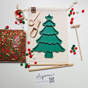 Kerstboom vulvorm - sensorisch speelgoed  beschikbaar voor biedingen