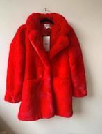 K-Zell Fur Rode Faux Fur Jas van imitatiebont coat Nieuw, Kleding | Dames, Jassen | Winter, Nieuw, Ophalen of Verzenden, Maat 36 (S)