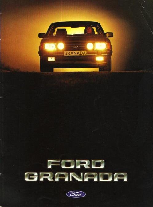 Brochure Ford Granada 1982, Boeken, Auto's | Folders en Tijdschriften, Gelezen, Ford, Ophalen of Verzenden