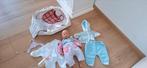 Baby Annabell pop met accessoires, Ophalen of Verzenden, Gebruikt, Babypop