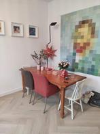 Kersenhouten eettafel, Huis en Inrichting, Ophalen, Gebruikt, 200 cm of meer, 50 tot 100 cm