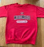 Vintage Woodward Wrestling Sweater, Ophalen of Verzenden, Gedragen, Maat 46 (S) of kleiner, Rood