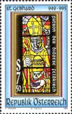 OOSTENRIJK 1995 St. Gebhard, Michel: 2161, Postfris., Postzegels en Munten, Postzegels | Europa | Oostenrijk, Verzenden, Postfris