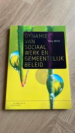 Dynamiek van sociaal werk en gemeentelijk beleid, Ophalen of Verzenden, Zo goed als nieuw, Nederland, Toby Witte
