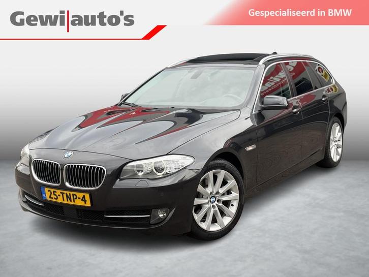 BMW 5-serie Touring 520i High Executive NW Distributie, Auto's, BMW, Bedrijf, Te koop, 5-Serie, ABS, Achteruitrijcamera, Adaptive Cruise Control