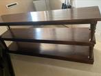 Sidetable notenhout, Huis en Inrichting, Tafels | Sidetables, Ophalen, 200 cm of meer, Zo goed als nieuw, Overige houtsoorten