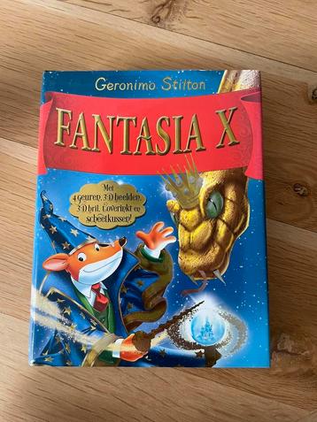 3 kinderboeken Fantasia Geronimo Stilton + Boomhut beschikbaar voor biedingen