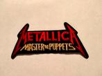 Metallica master of Puppets vintage logo patches metal rock, Ophalen of Verzenden, Zo goed als nieuw, Kleding