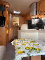 Frankia C1 camper met hefbed en veel extra's!, Caravans en Kamperen, Standaard zit, Ringverwarming, Fiat, Tot en met 2