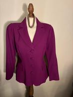 CLIPS ITALIAANS COUTURE JASJE PAARS EXCLUSIVE, Verzenden, Paars, Maat 46/48 (XL) of groter, Zo goed als nieuw