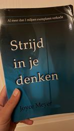 Joyce Meyer - Strijd in je denken, Boeken, Joyce Meyer, Christendom | Protestants, Ophalen of Verzenden, Zo goed als nieuw