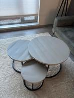 Salontafel set van 3, Ophalen, 100 tot 150 cm, 50 tot 75 cm, 50 tot 100 cm