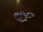 Zeer mooie glazen beer ( geen Swarovski ), Verzamelen, Swarovski, Ophalen of Verzenden, Zo goed als nieuw