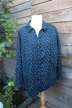 Tuniek donkerblauw/ zilver Ulla Popken mt 50-52 Vaste AANB, Kleding | Dames, Grote Maten, Blauw, Blouse of Tuniek, Ulla Popken