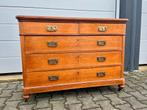 Engelse mahonie biedermeier lade leg kast chesterfield art d, Ophalen