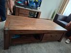 Mooie salon tafel + tv meubel, Ophalen, Gebruikt, 100 tot 150 cm, Minder dan 50 cm
