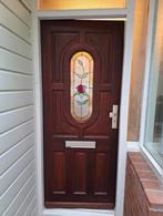 Voordeur glas in lood, Ophalen, 200 tot 215 cm, Glas, Buitendeur