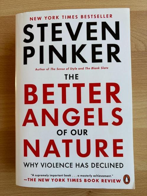 The Better Angels of Our Nature – Steven Pinker, Boeken, Psychologie, Zo goed als nieuw, Ophalen of Verzenden