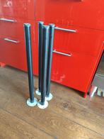 Ikea Adils bureau/tafelpoten, 70cm hoog, Huis en Inrichting, Tafelonderdelen, Ophalen, Tafelpoot, Minder dan 50 cm, Gebruikt