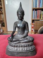 Thaise boeddha H21 X B14 cm, Ophalen of Verzenden, Gebruikt