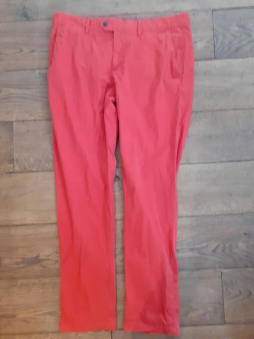 rode, katoenen zomerbroek W34/L32 MCNeal, Kleding | Heren, Broeken en Pantalons, Zo goed als nieuw, Maat 52/54 (L), Rood, Ophalen of Verzenden