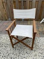 regieseur stoel, Huis en Inrichting, Stoelen, Ophalen, Hout, Bruin, Zo goed als nieuw