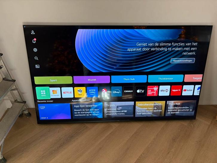 LG UHD UT73 (mp171), Audio, Tv en Foto, Televisies, Zo goed als nieuw, LED, 100 cm of meer, LG, 50 Hz, Ophalen