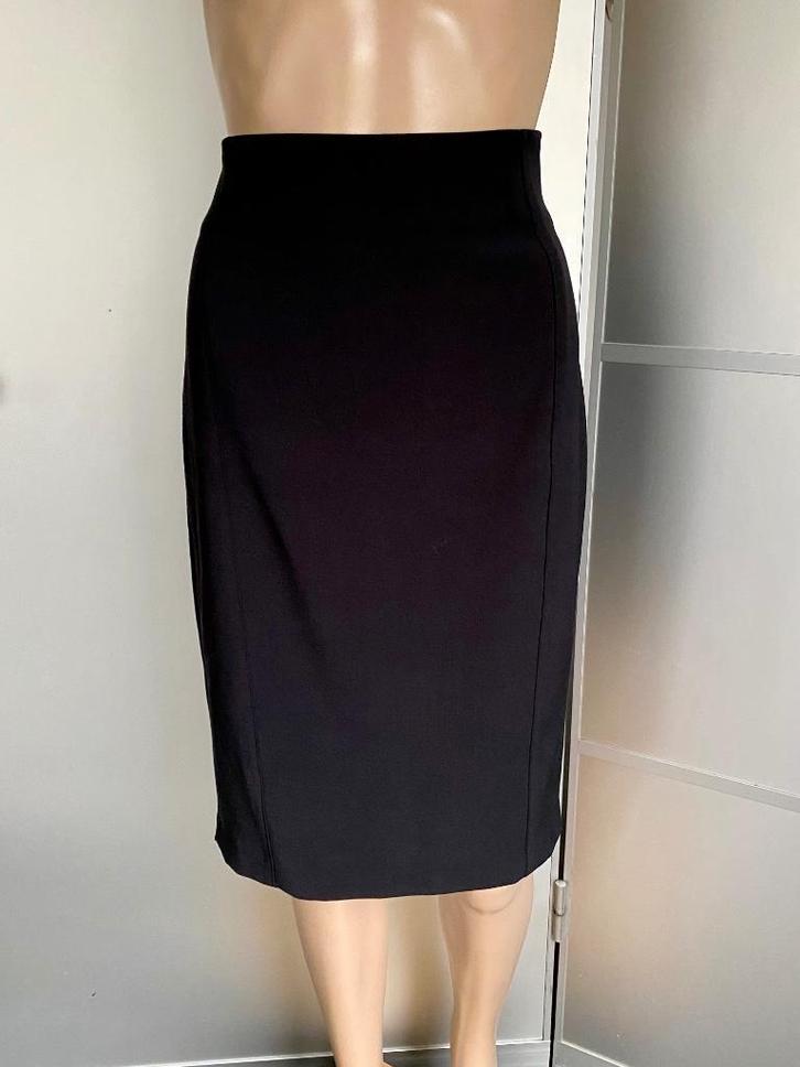 H931 Nieuw: Sandro Ferroni: maat 42=L Koker-rok zwart rokje, Kleding | Dames, Rokken, Nieuw, Maat 42/44 (L), Zwart, Knielengte