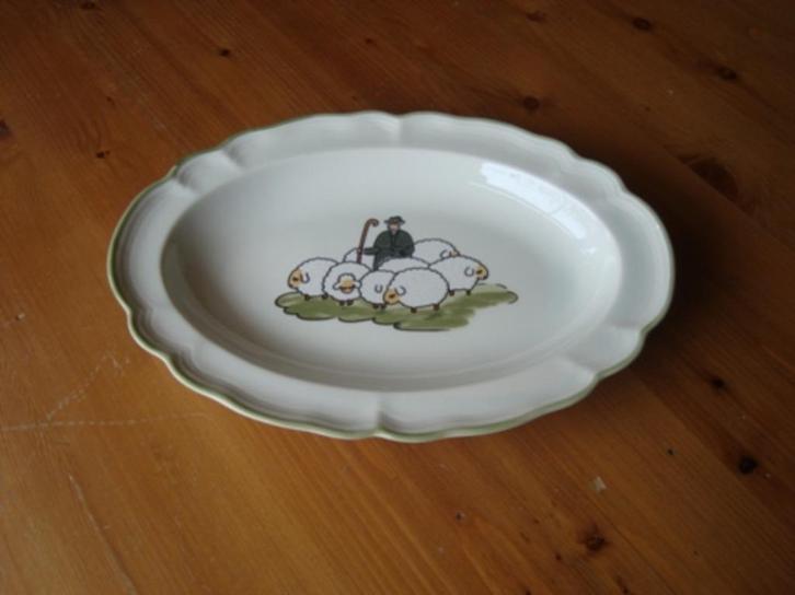 Schaal Schaapjes servies, Huis en Inrichting, Keuken | Servies, Nieuw, Schaal of Schalen, Overige stijlen, Overige materialen