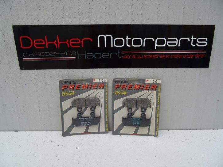 Premier P100 remblokken voorzijde Honda CBR NSR VFR CBX XRV, Motoren, Onderdelen | Honda, Nieuw, Ophalen of Verzenden