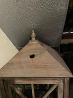 2 mooie vitrinekasten van hout, Ophalen, Minder dan 50 cm, Met deur(en), 100 tot 150 cm