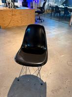 Vitra Eames DSR Stoel - vitra -  fiberglass, Huis en Inrichting, Stoelen, Ophalen, Zwart, Design, Zo goed als nieuw