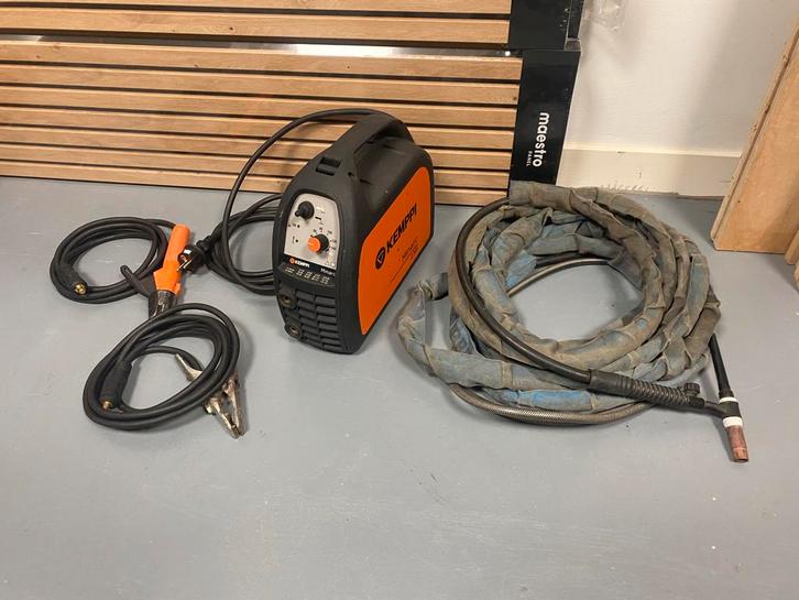 Kemppi Minarc 150 Lasapparaat net Tig toorts, Doe-het-zelf en Verbouw, Gereedschap | Lasapparaten, Zo goed als nieuw, Elektroden