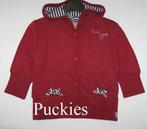 Maat 62 Rood Dirkje hooded vest NIEUW (9217), Kinderen en Baby's, Babykleding | Maat 62, Dirkje, Nieuw, Ophalen of Verzenden, Truitje of Vestje