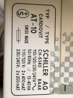 ECG toestel Schiller AT10 met patientkabel, tas, toebehoren, Ophalen of Verzenden, Niet ingevuld, Niet ingevuld, Niet ingevuld